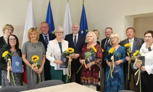 Podziękowania dla Dyrektorów od Łódzkiego Kuratorium Oświaty