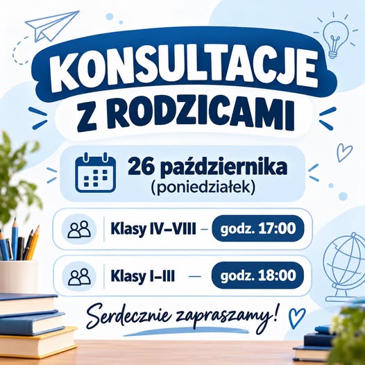 Konsultacje z rodzicami w Szkole Podstawowej nr 6 w Zgierzu