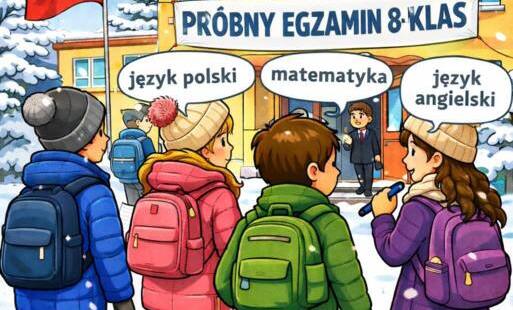 Zdjęcie do Pr&oacute;bne egzaminy &Oacute;smoklasist&oacute;w