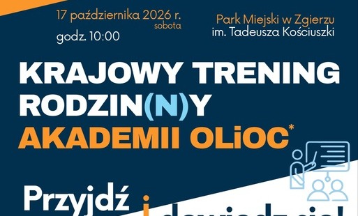 Plakat zapraszający na imprezę w Parku Miejskim